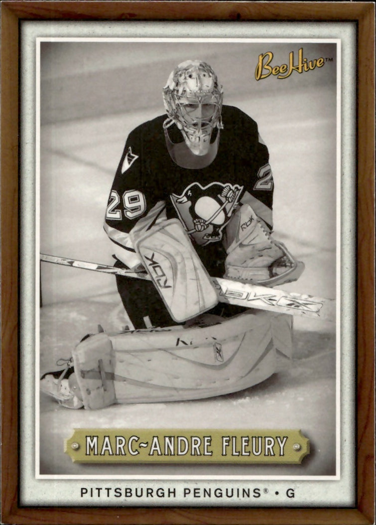2006-07 Upper Deck - Bee Hive Hockey - Base #21 Marc-Andre Fleury - Pittsburgh Penguins - A