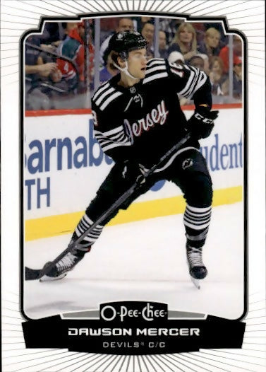 2022-23 Upper Deck O-Pee-Chee Hockey - Base - #141 Dawson Mercer - New Jersey Devils