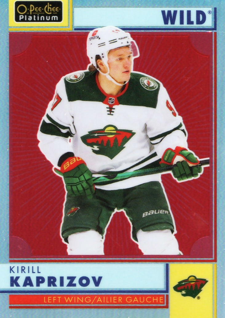 2022-23 Upper Deck O-Pee-Chee Platinum Hockey - Retro - Rainbow #R-26 Kirill Kaprizov - Minnesota Wild - A