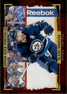 2015-16 Upper Deck Portfolio Hockey - Base #84 Blake Wheeler - Winnipeg Jets