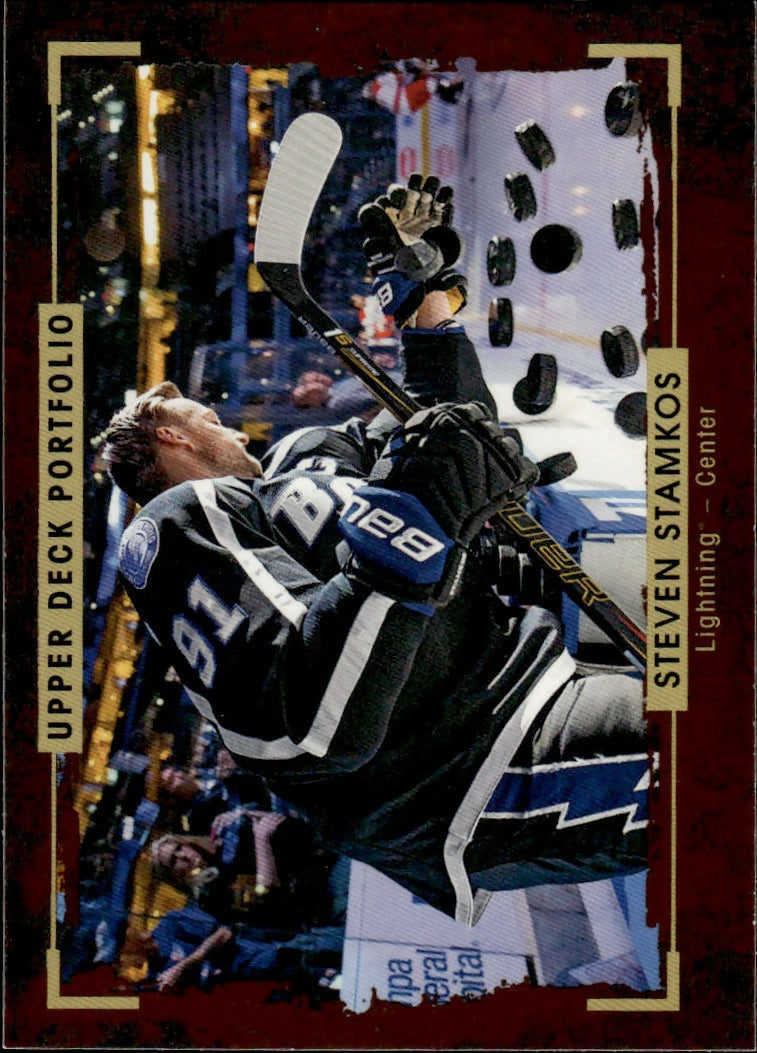 2015-16 Upper Deck Portfolio Hockey - Base #89 Steven Stamkos - Tampa Bay Lightning