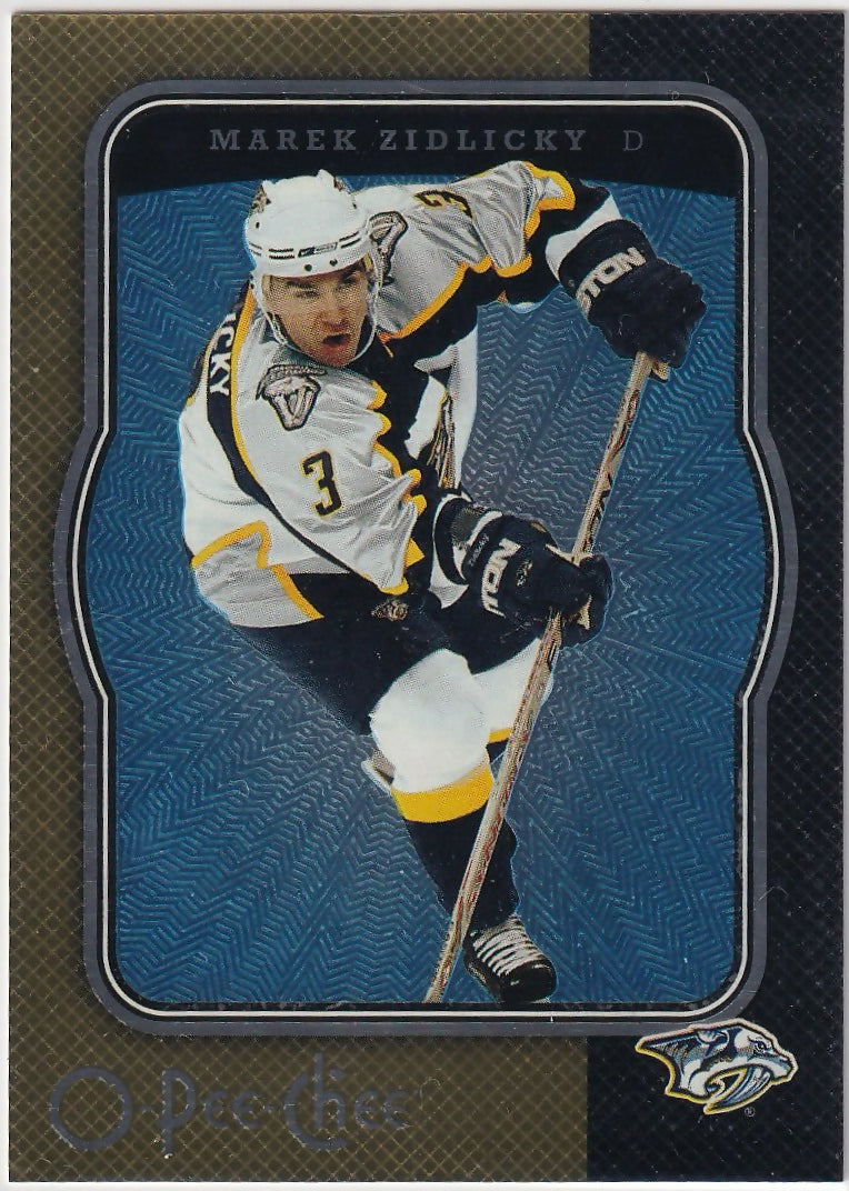 2007-08 O-Pee-Chee - Base #278 Marek Zidlicky - Nashville Predators - A