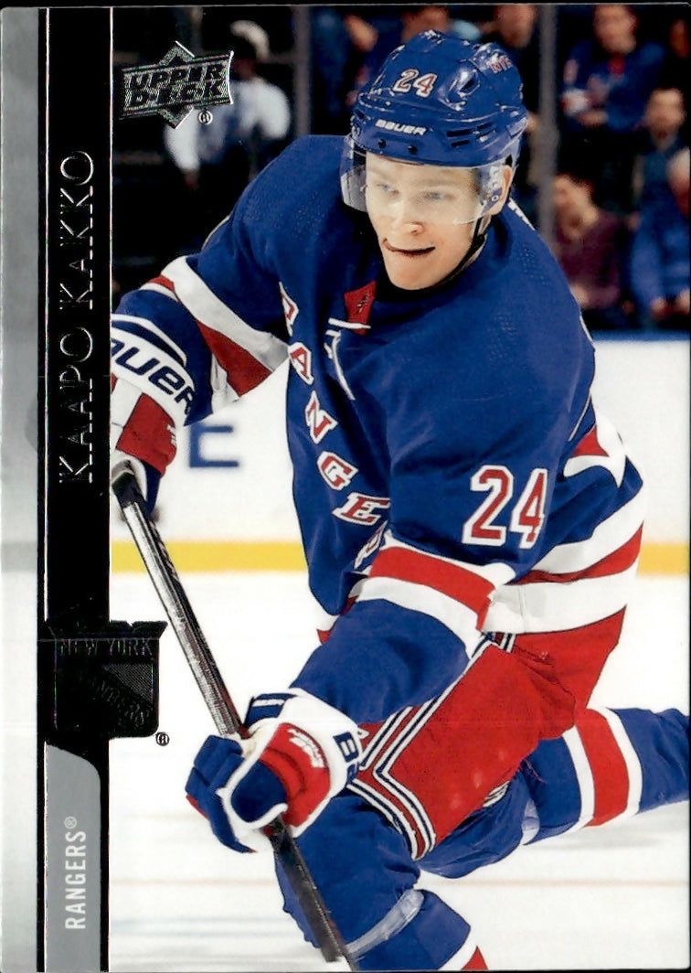 2020-21 Upper Deck Series 2 Hockey - Base #374 Kaapo Kakko - New York Rangers - A