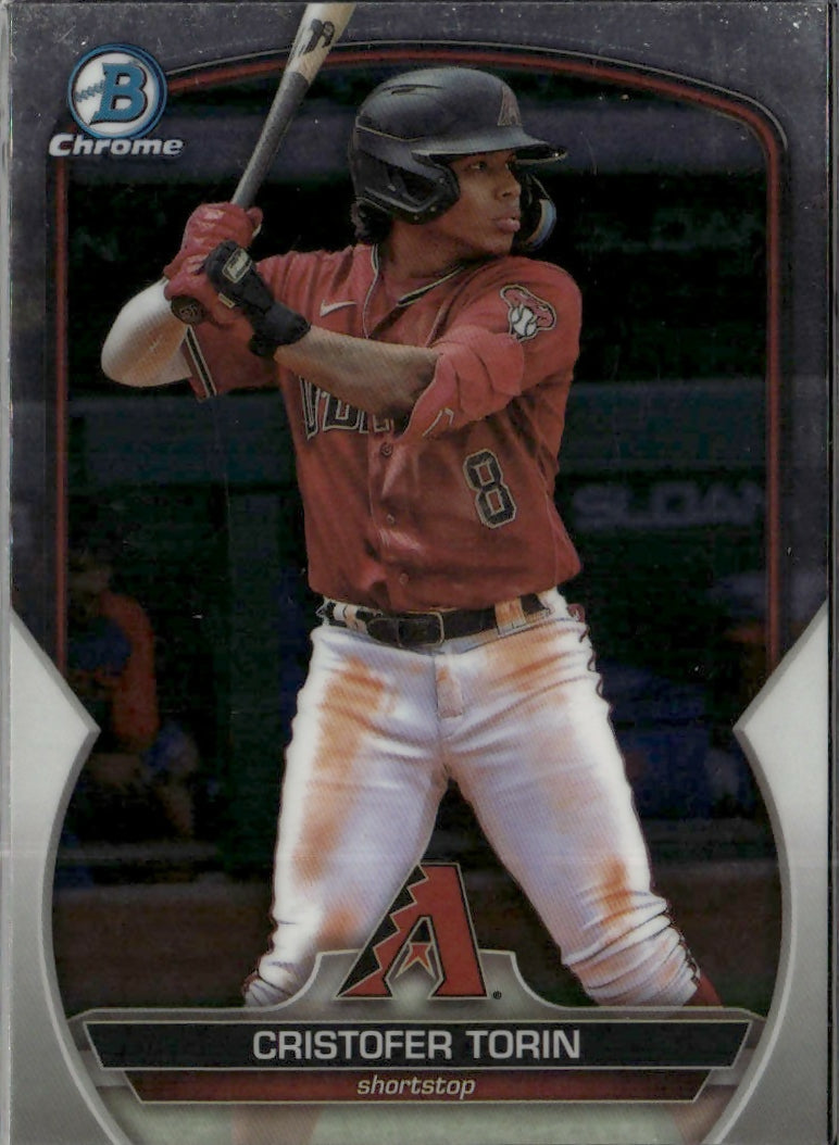 2023 Bowman Draft - Chrome #BDC-148 Cristofer Torin - Arizona Diamondbacks - A