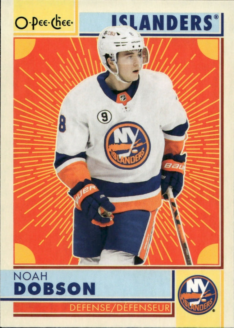 2022-23 Upper Deck O-Pee-Chee Hockey - Retro #102 Noah Dobson - New York Islanders - A