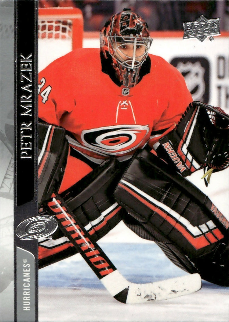 2020-21 Upper Deck Series 1 Hockey - Base #33 Petr Mrazek - Carolina Hurricanes