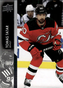 2021-22 Upper Deck Extended Series Hockey - Base #595 Tomas Tatar - New Jersey Devils