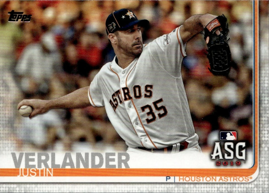 2019 Topps Update #US96 Justin Verlander Houston Astros
