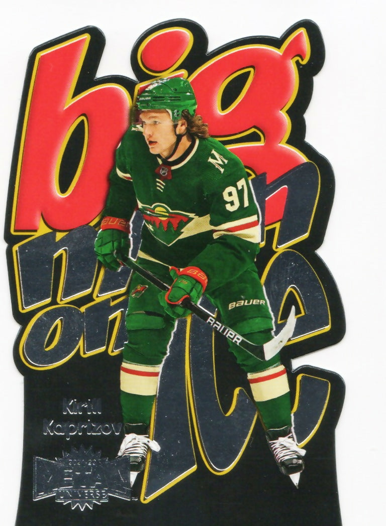 2021-22 Upper Deck Skybox Metal Universe Hockey - Big Man On Ice #BM-19 Kirill Kaprizov - Minnesota Wild - A