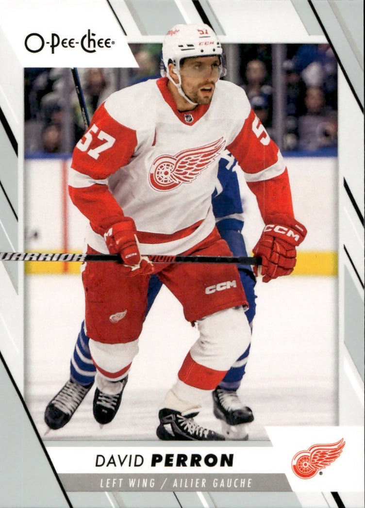 2023-24 Upper Deck O-Pee-Chee Hockey - Base #190 David Perron - Detroit Red Wings