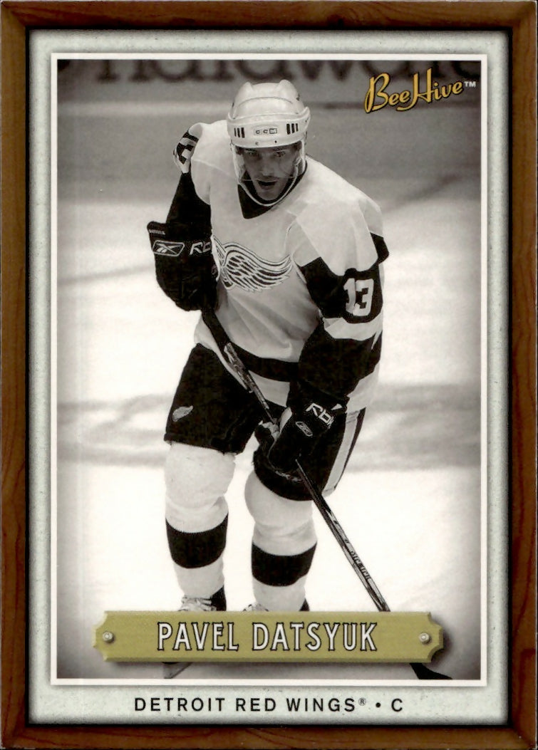 2006-07 Upper Deck - Bee Hive Hockey - Base #66 Pavel Datsyuk - Detroit Red Wings - A