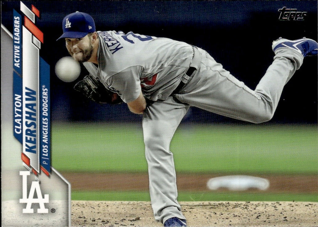 2020 Topps Update #U-140 Clayton Kershaw Los Angeles Dodgers