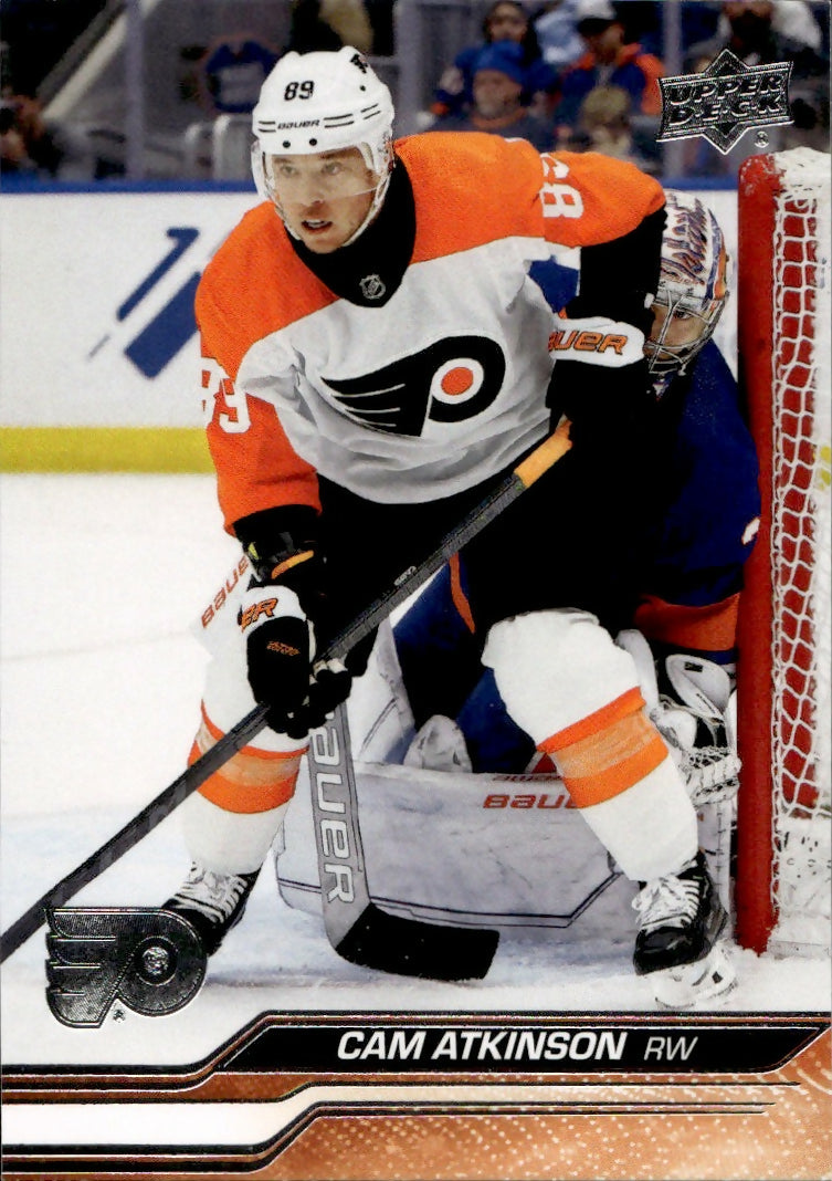 2023-24 Upper Deck Extended Series Hockey - Base #601 Cam Atkinson - Philadelphia Flyers - A
