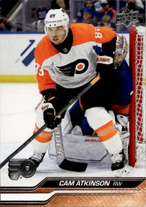 2023-24 Upper Deck Extended Series Hockey - Base #601 Cam Atkinson - Philadelphia Flyers - A