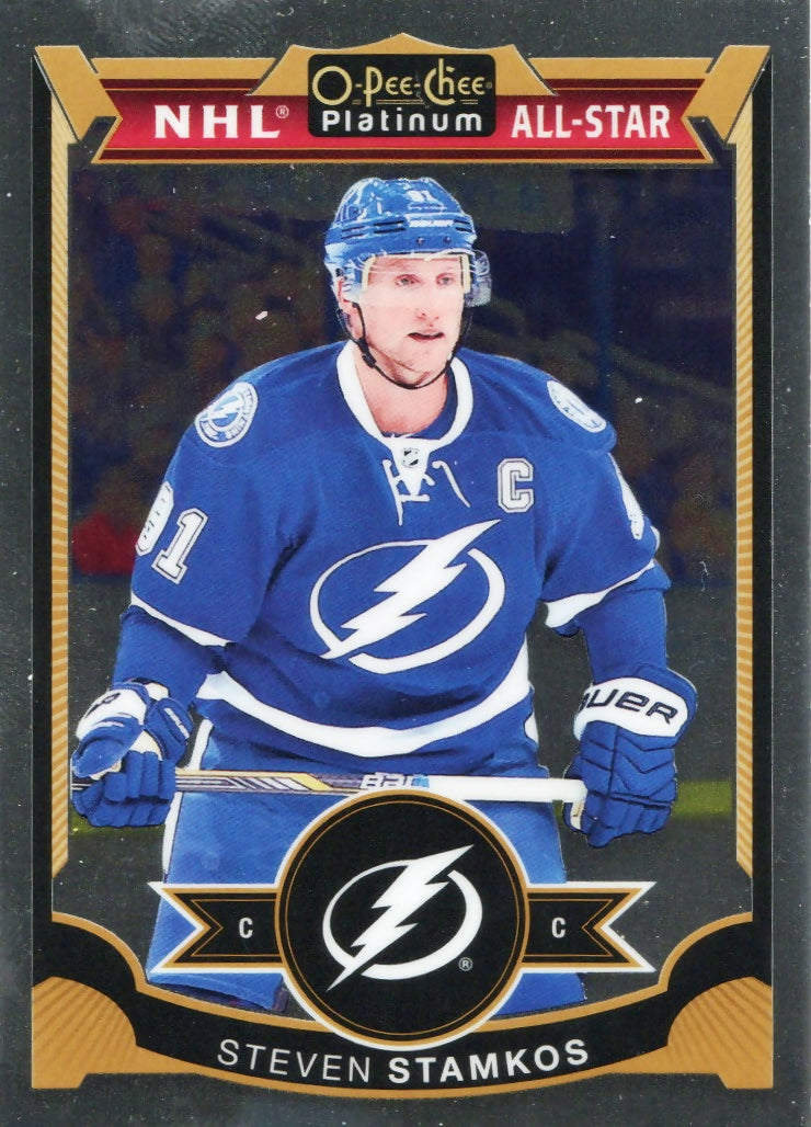2015-16 Upper Deck O-Pee-Chee Platinum Hockey - Base #50 Steven Stamkos - Tampa Bay Lightning