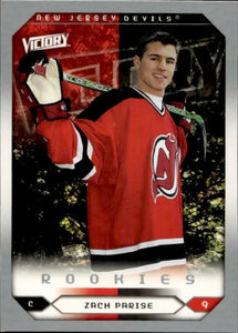 2005-06 Upper Deck Victory Hockey - Base #268 Zach Parise - New Jersey Devils - A