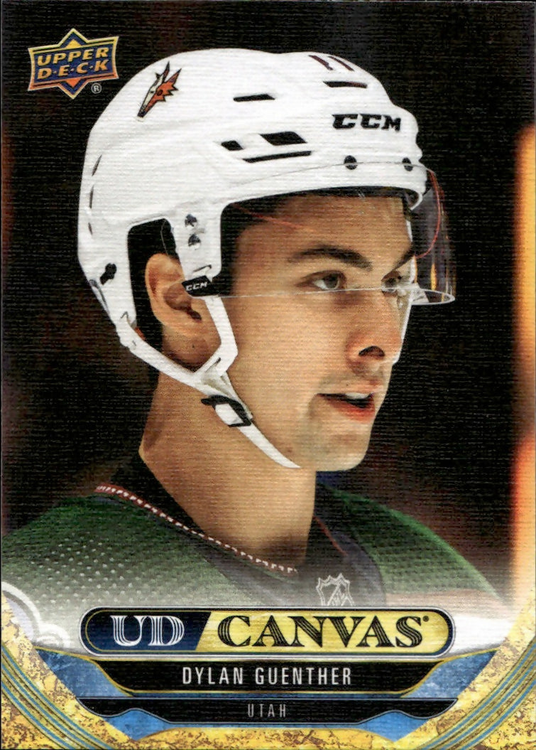 2024-25 Upper Deck Series 1 Hockey - UD Canvas #C-47 Dylan Guenther - Utah Hockey Club - A