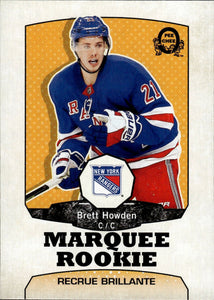 2018-19 O-Pee-Chee Hockey - Base - Marquee Rookie - Portrait #617 Brett Howden - New York Rangers