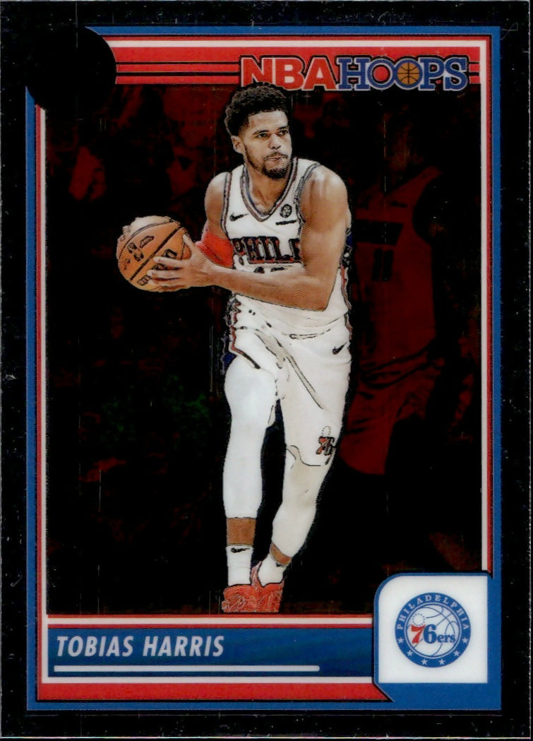 2023-24 Panini NBA Hoops Premium Stock - Base #212 Tobias Harris - Philadelphia 76ers - A