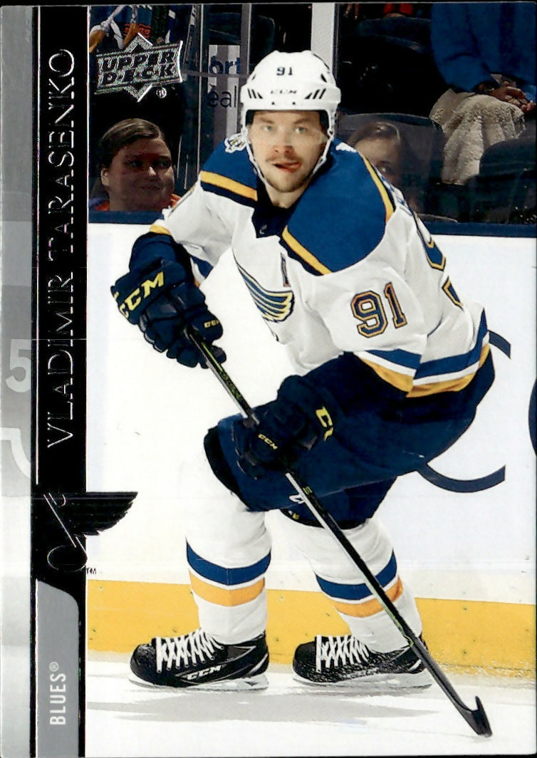 2020-21 Upper Deck Series 2 Hockey - Base #408 Vladimir Tarasanko - St. Louis Blues - A