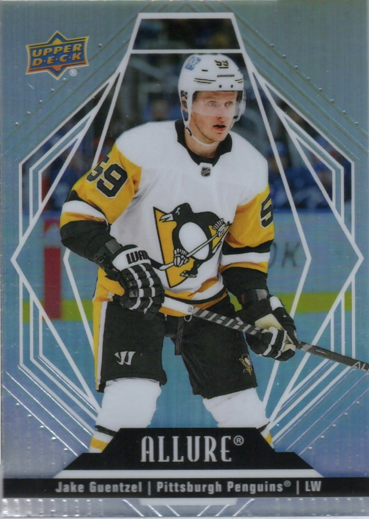 2022-23 Upper Deck Allure Hockey - Base #41 Jake Guentzel - Pittsburgh Penguins