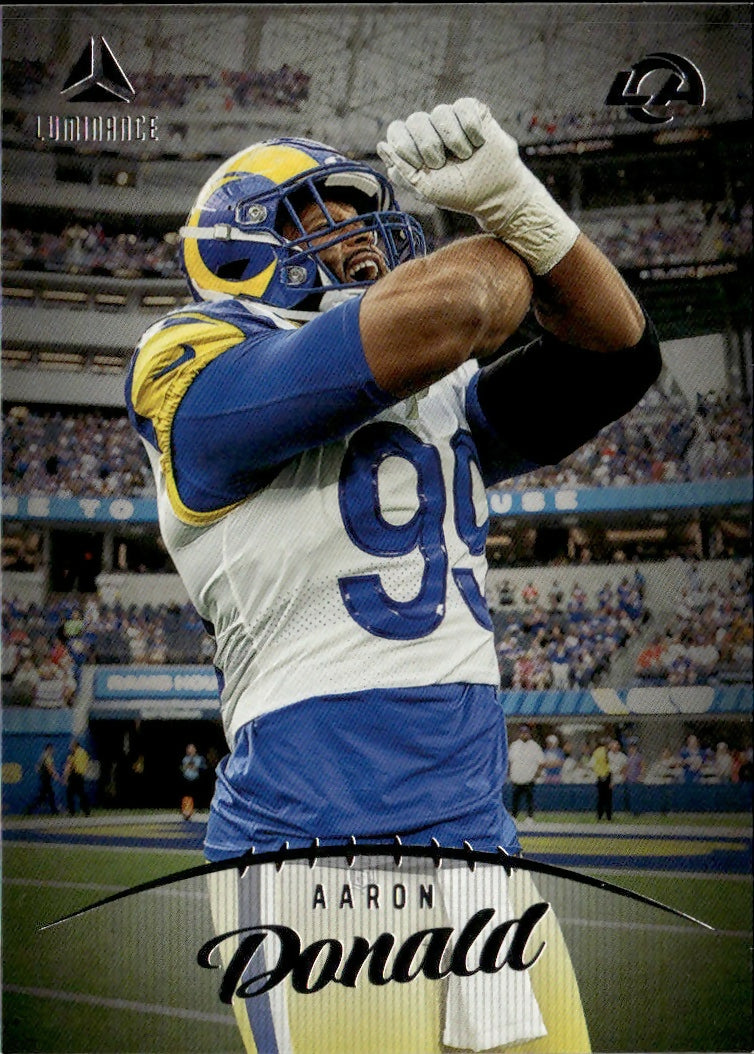 2023 Panini Luminance #33 Aaron Donald Los Angeles Rams