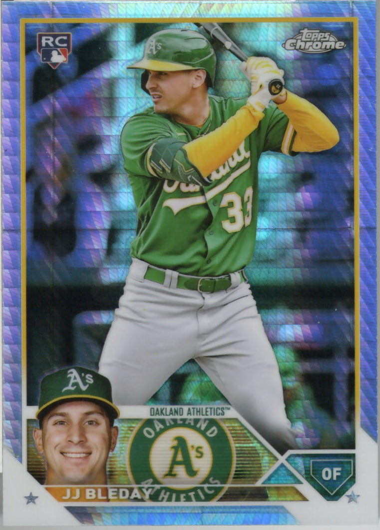 2023 Topps Chrome Baseball - [Base] - Prism Refractor #29 JJ Bleday - Oakland Athletics - F