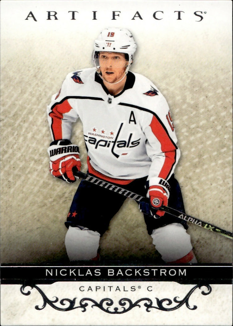 2021-22 Upper Deck Artifacts Hockey - Base #59 Nicklas Backstrom - Washington Capitals - A