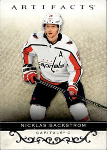 2021-22 Upper Deck Artifacts Hockey - Base #59 Nicklas Backstrom - Washington Capitals - A