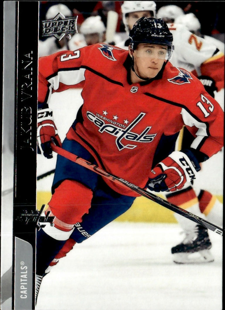 2020-21 Upper Deck Series 2 Hockey - Base #441 Jakub Vrana - Washington Capitals - A
