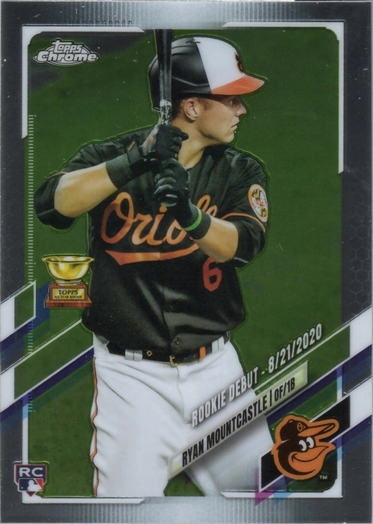 2021 Topps Chrome Update Series Baseball - Target [Base] #USC39 Ryan Mountcastle - Baltimore Orioles - F