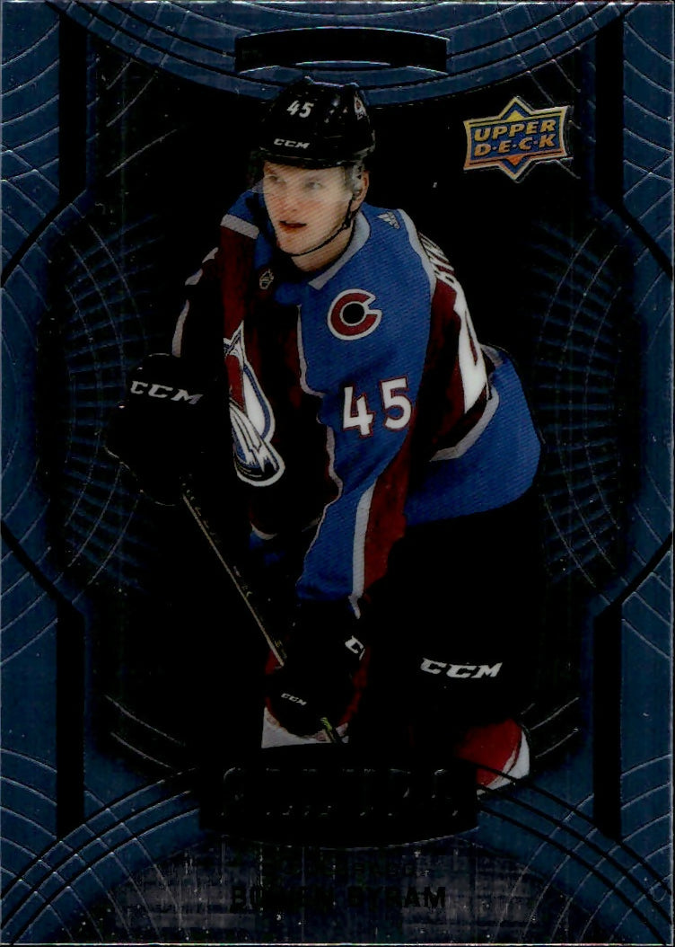 2020-21 Upper Deck Allure Hockey - Base Rookie SP #149 Bowen Byram - Colorado Avalanche - A