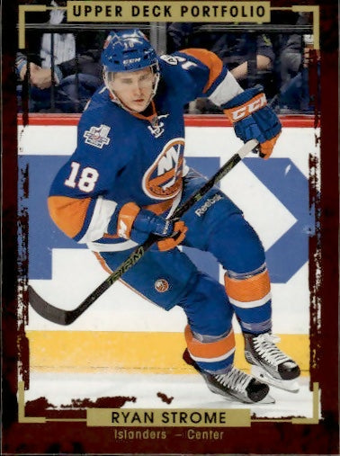 2015-16 Upper Deck Portfolio Hockey - Base #10 Ryan Strome - New York Islanders