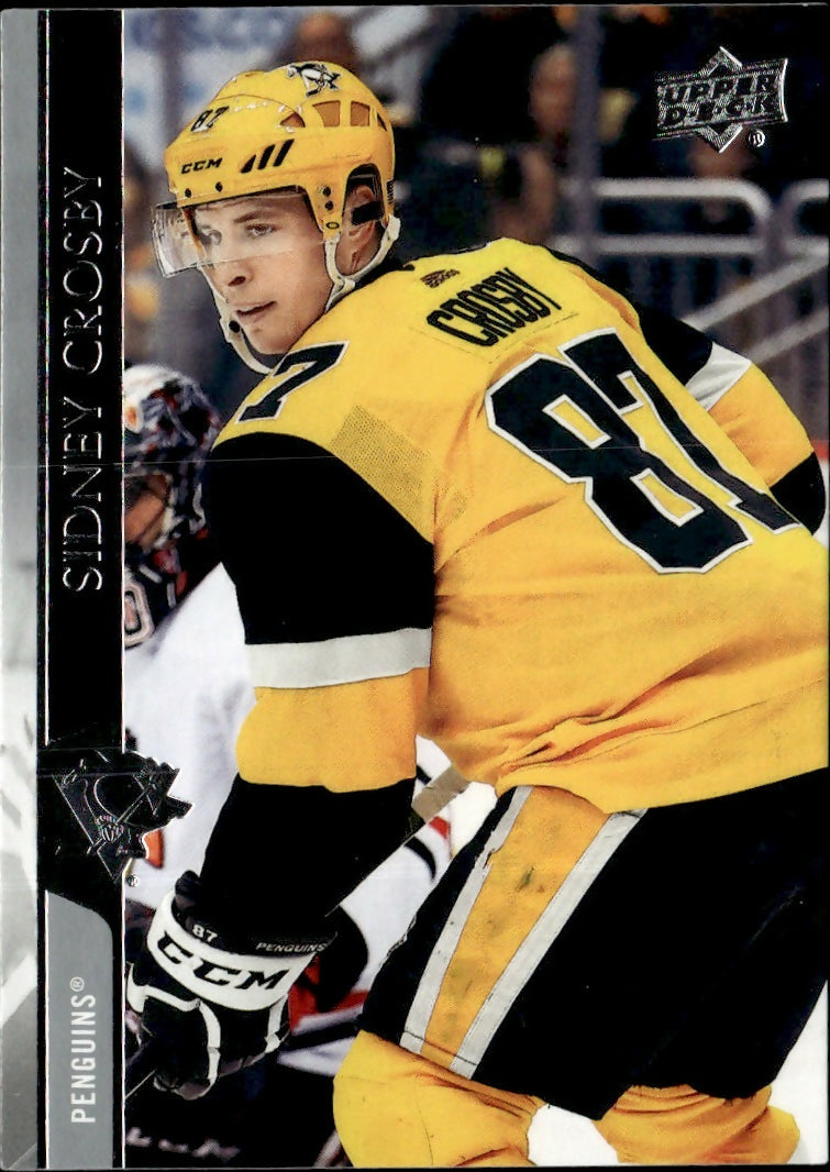 2020-21 Upper Deck Series 2 Hockey - Base #391 Sidney Crosby - Pittsburgh Penguins - A