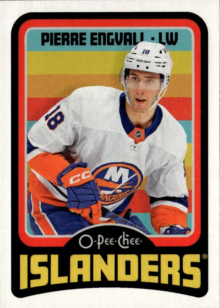 2024-25 Upper Deck O-Pee-Chee - Base - Retro #262 Pierre Engvall - New York Islanders - A