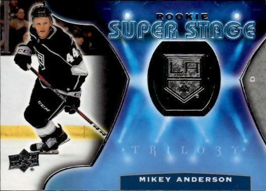 2020-21 Upper Deck Trilogy Hockey - Rookie Super Stage #RSS-15 Mikey Anderson - Los Angeles Kings