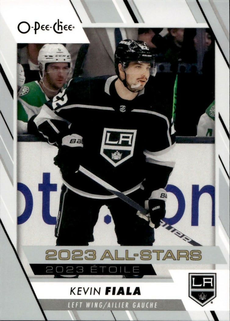 2023-24 Upper Deck O-Pee-Chee Hockey - Base - 2023 All Stars #534 Kevin Fiala - Los Angeles Kings - A