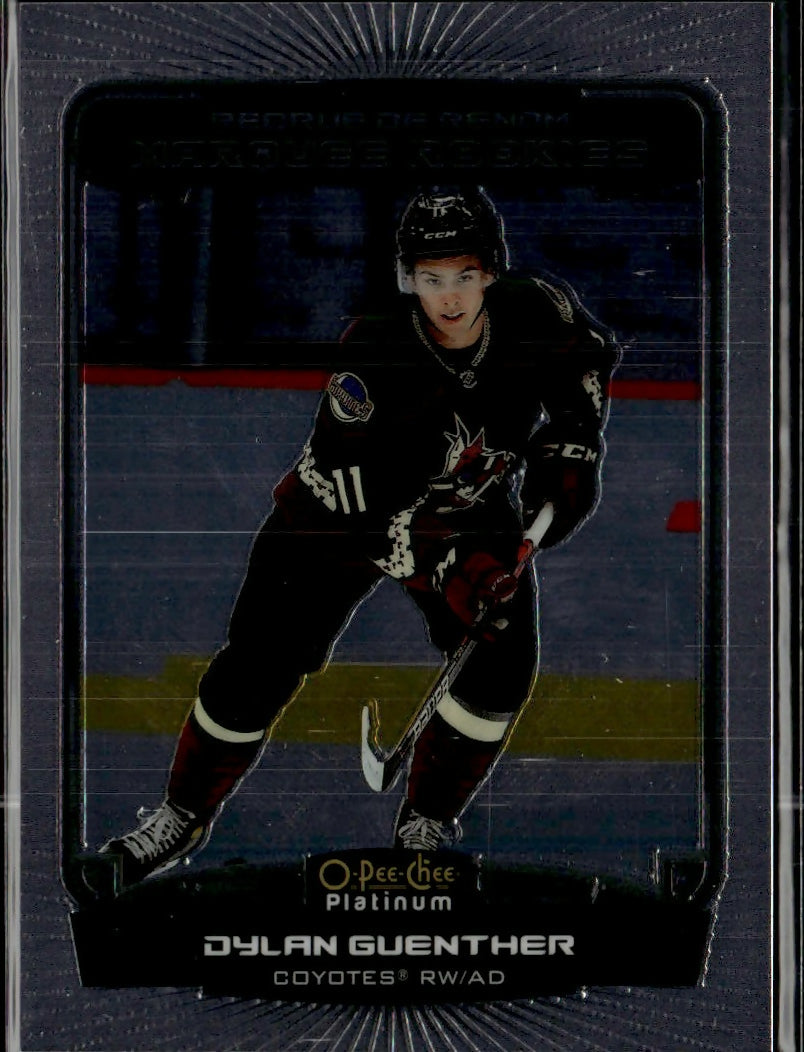 2022-23 Upper Deck O-Pee-Chee Platinum Hockey - Base - Preview #P-DG Dylan Guenther - Arizona Coyotes - A