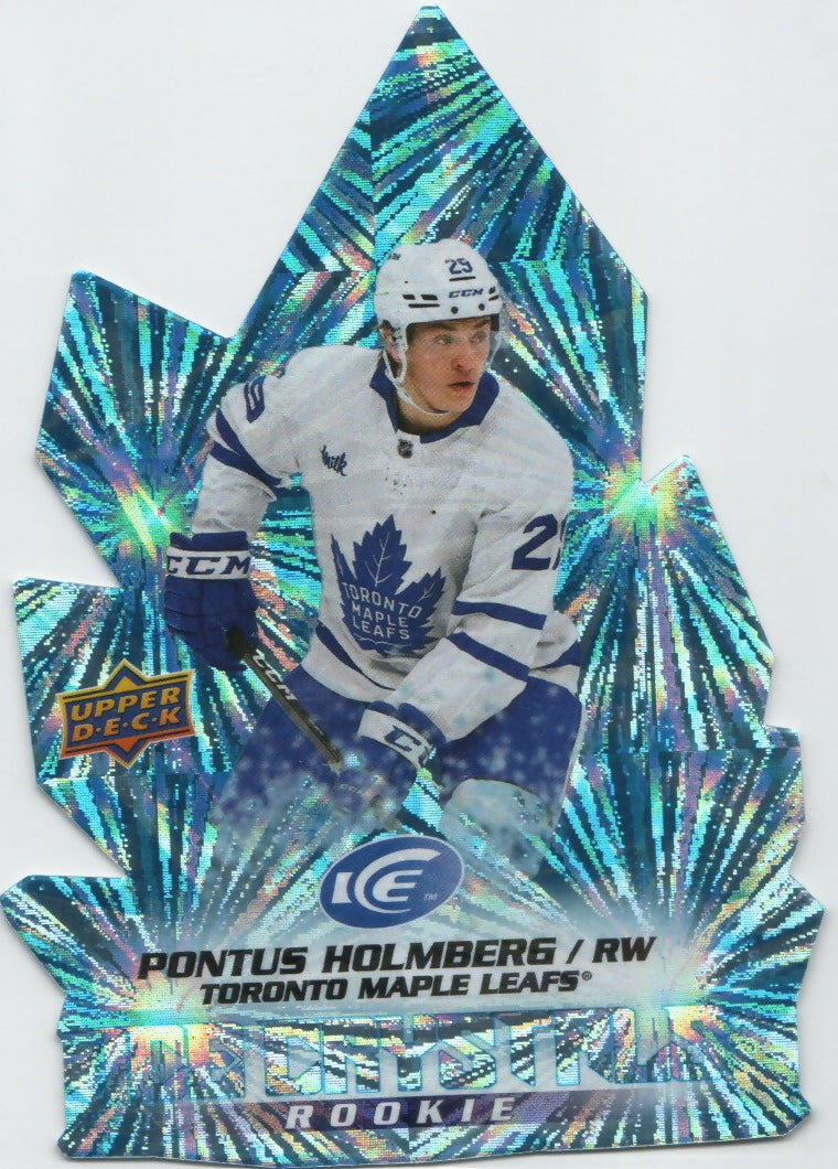 2022-23 Upper Deck Ice Hockey - Ice Crystals #IC-57 Pontus Holmberg - Toronto Maple Leafs - A