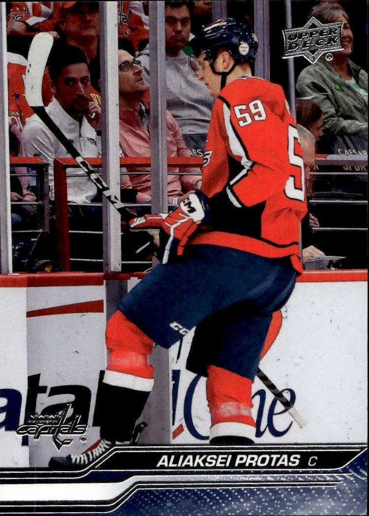 2023-24 Upper Deck Extended Series - Base #647 Aliaksei Protas - Washington Capitals - A