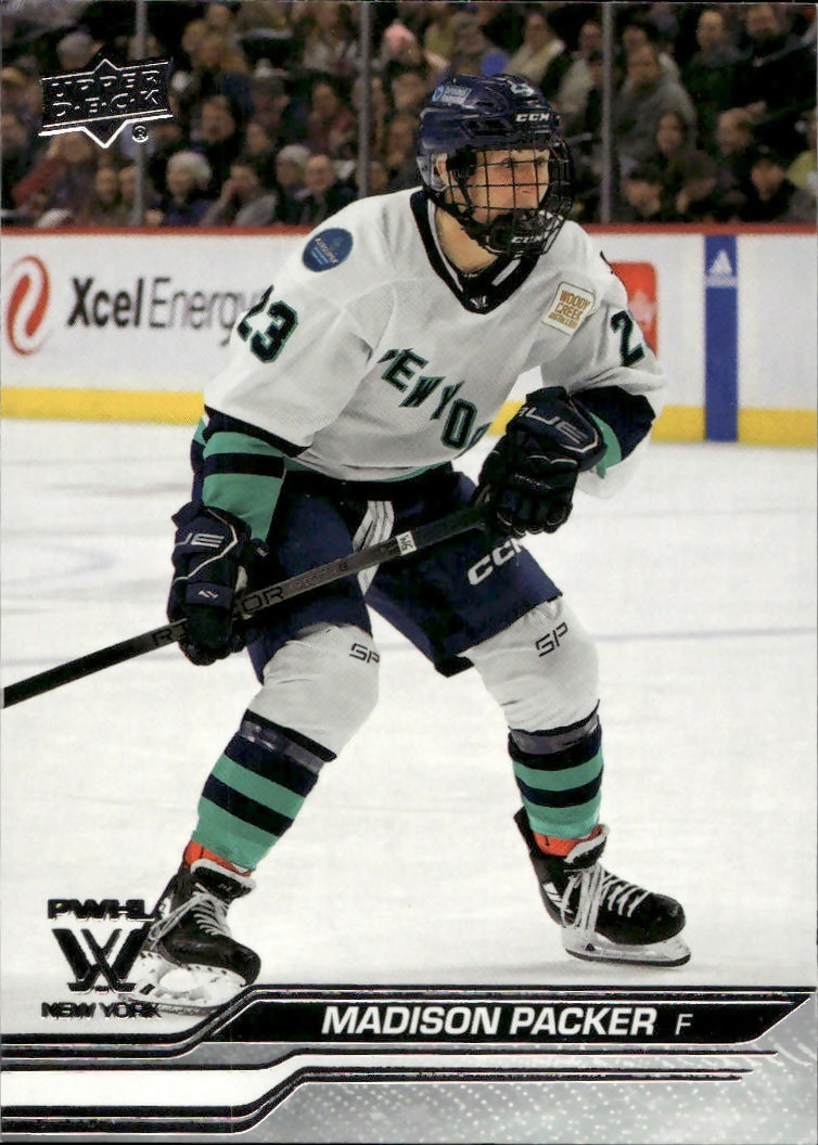 2024-25 Upper Deck PWHL Hockey - Base #42 Madison Packer - New York Sirens - A