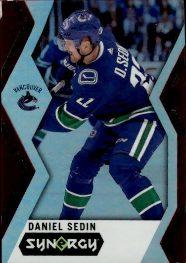 2017-18 Upper Deck Synergy Hockey - Base #26 Daniel Sedin - Vancouver Canucks