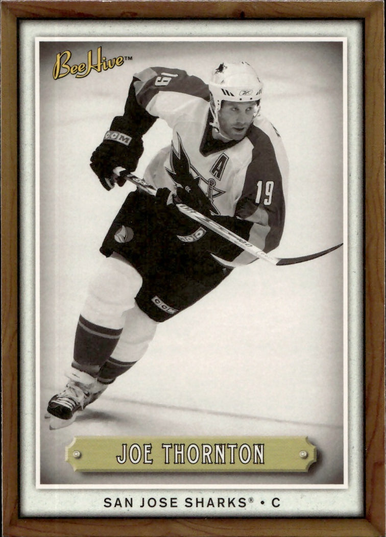 2006-07 Upper Deck - Bee Hive Hockey - Base #15 Joe Thornton - San Jose Sharks - A