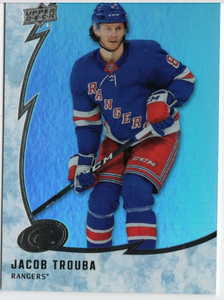 2019-20 Upper Deck Ice Hockey Base #37 Jacob Trouba - New York Rangers