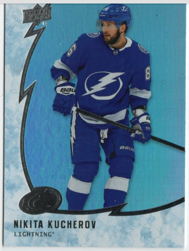 2019-20 Upper Deck Ice Hockey Base #25 Nikita Kucherov - Tampa Bay Lightning