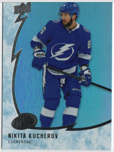 2019-20 Upper Deck Ice Hockey Base #25 Nikita Kucherov - Tampa Bay Lightning