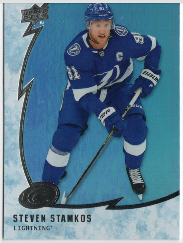 2019-20 Upper Deck Ice Hockey Base #38 Steven Stamkos - Tampa bay Lightning