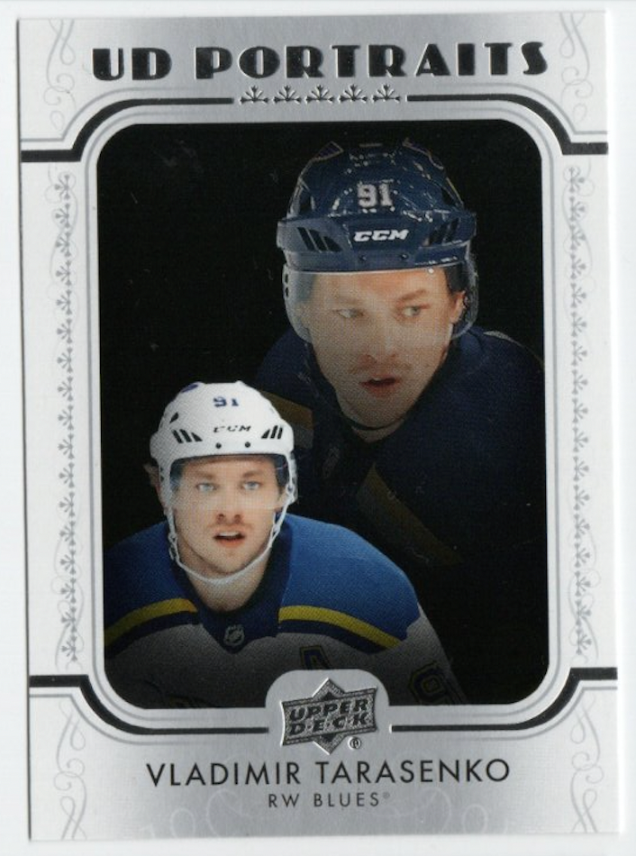 2019-20 Upper Deck Series 1 - UD Portraits P-23 St. Louis Blues - Vladimir Tarasenko