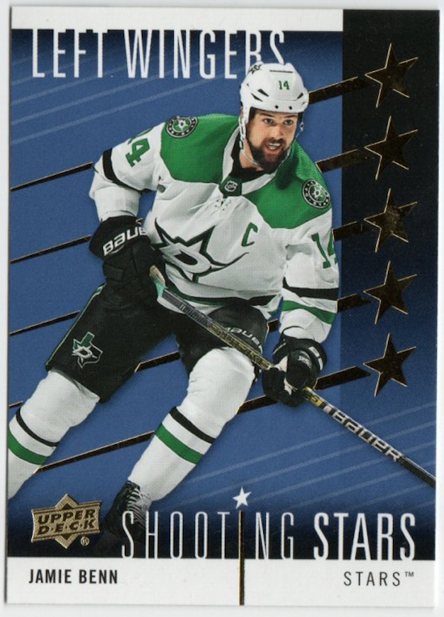 2019-20 Upper Deck Series 1 - Shooting Stars #SSL-5 Dallas Stars - Jamie Benn