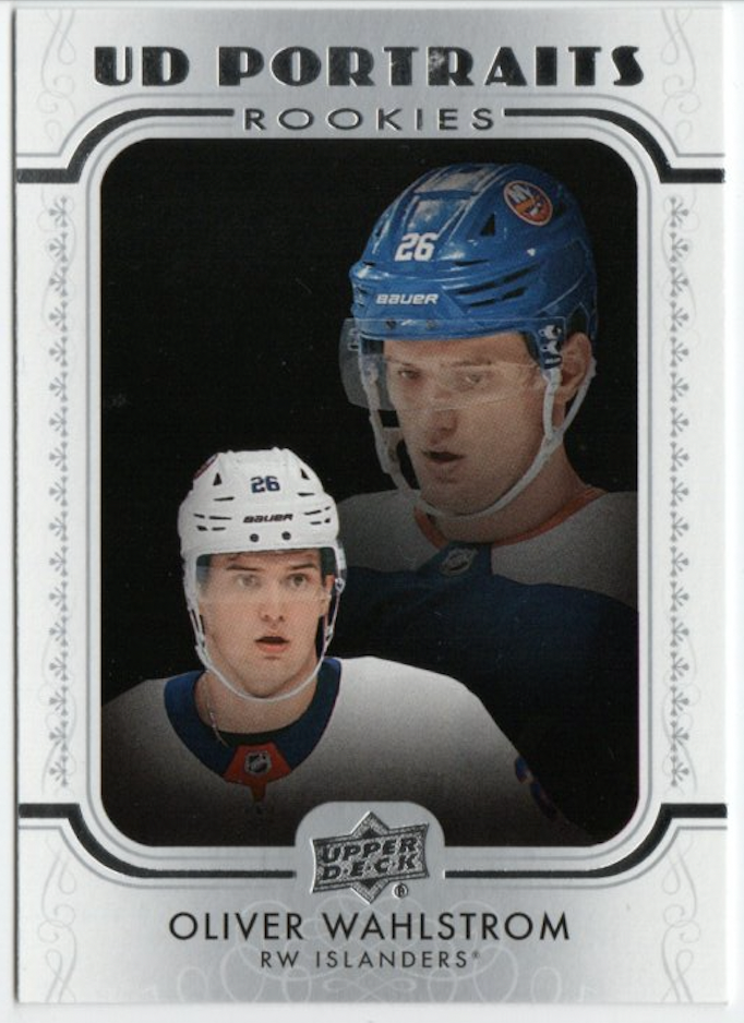 2019-20 Upper Deck Series Two #P-84 - UD Portraits - Oliver Wahlstrom - New York Islanders